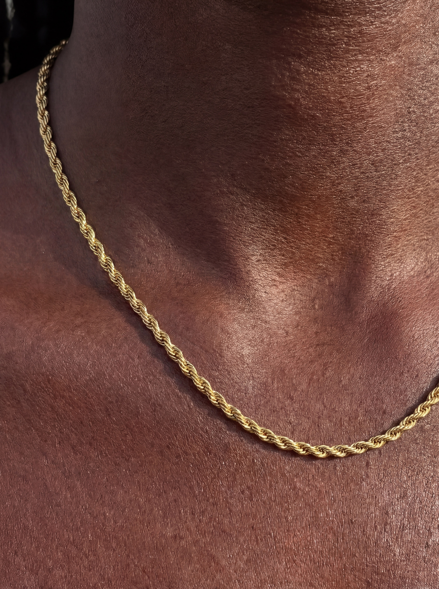 ROPE CHAIN 3MM | 18K GOLD