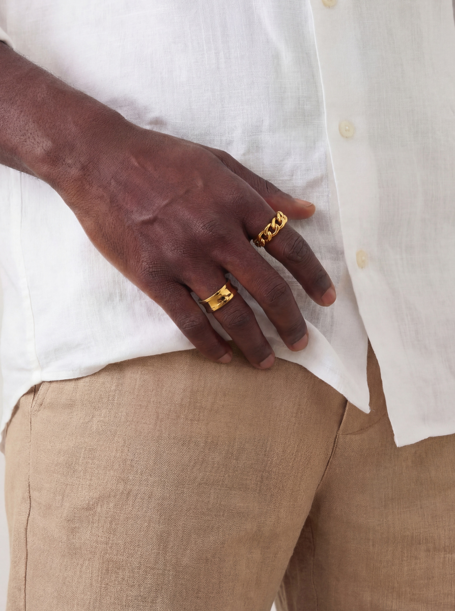 CUBAN RING | 18K GOLD