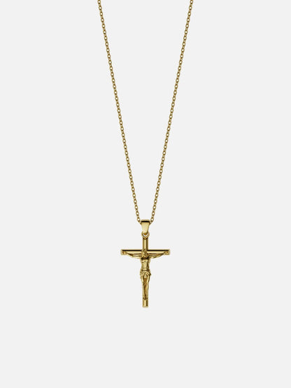 CRUCIFIX CHAIN | 18K GOLD