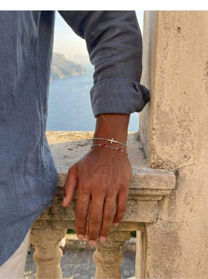 CROSS BRACELET | SILVER