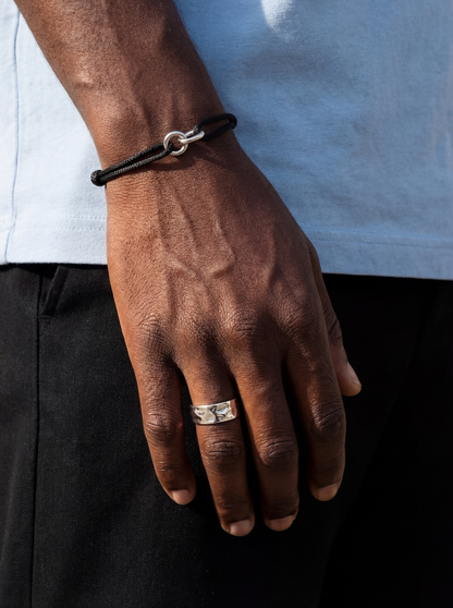 UNISIZE LIQUID RING | SILVER