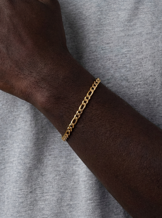 FIGARO BRACELET 3MM | 18K GOLD