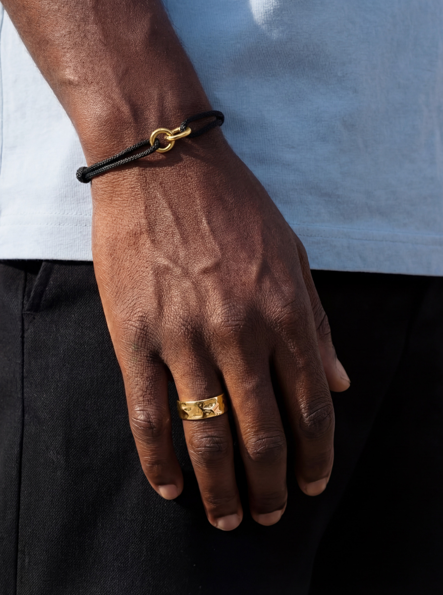 UNISIZE LIQUID RING | 18K GOLD