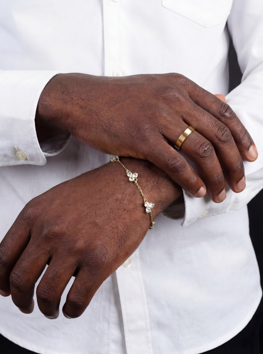 UNISIZE SPLITTER RING | 18K GOLD