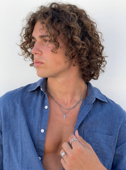 CUBAN CHAIN 3MM | Silver