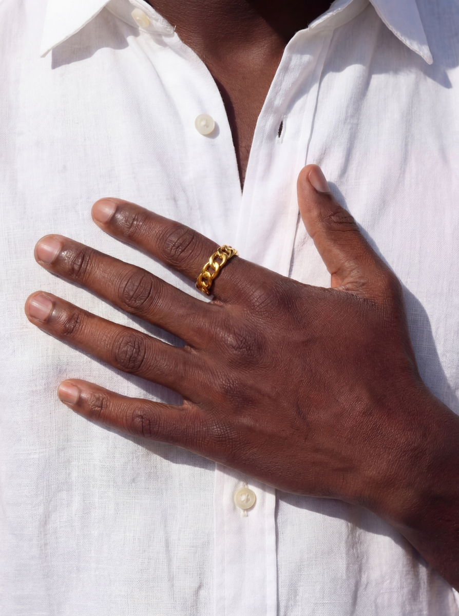 CUBAN RING | 18K GOLD
