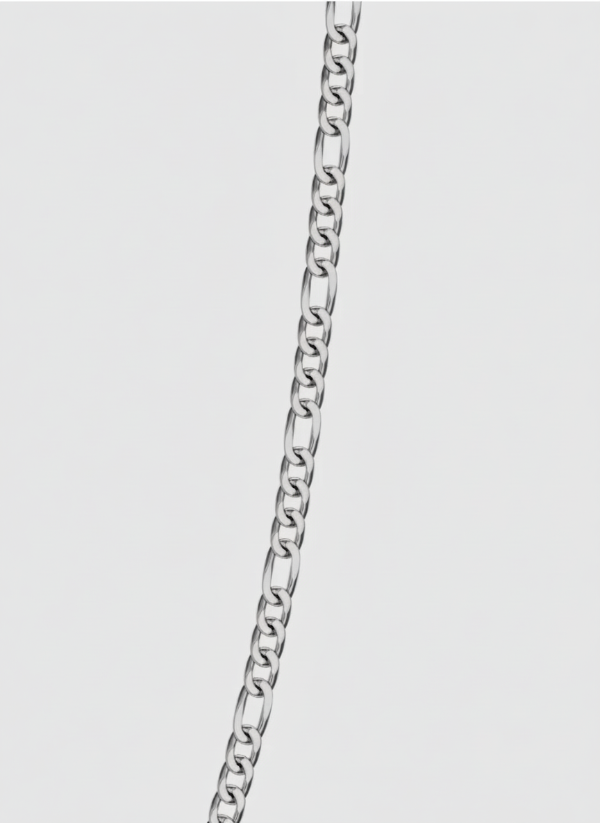 FIGARO CHAIN 3MM | SILVER
