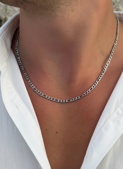 FIGARO CHAIN 3MM | SILVER