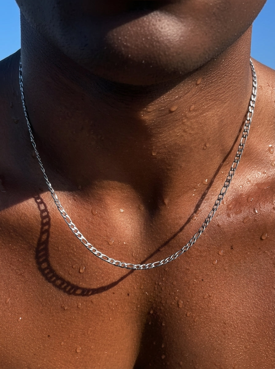 FIGARO CHAIN 3MM | SILVER