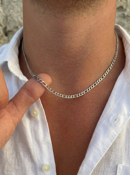 FIGARO CHAIN 3MM | SILVER
