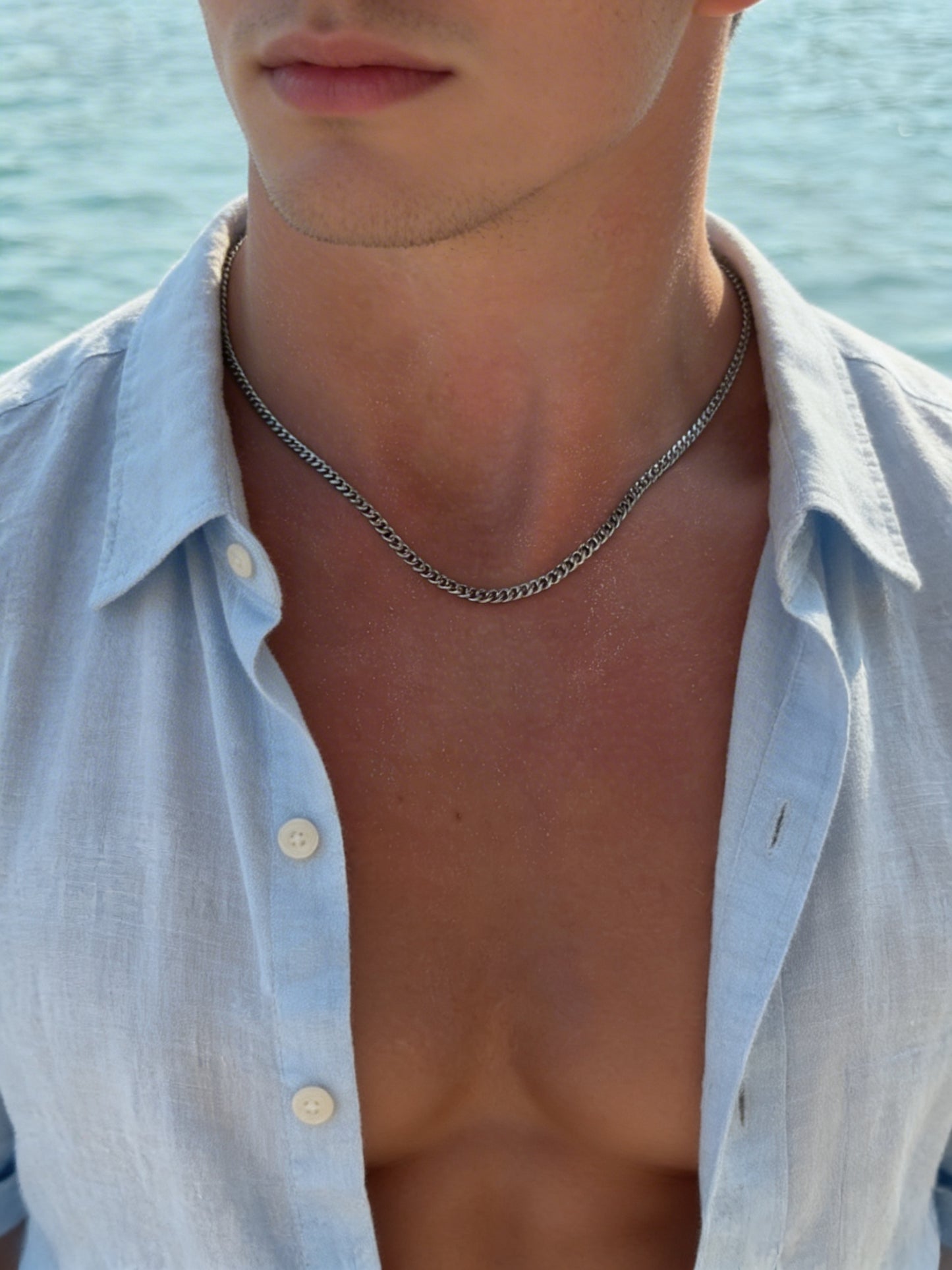 CUBAN CHAIN 3MM | Silver
