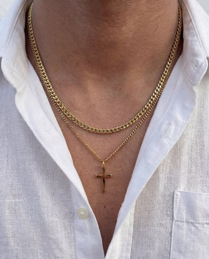 CUBAN CHAIN 3MM | 18K GOLD