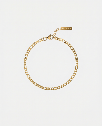 FIGARO BRACELET 3MM | 18K GOLD