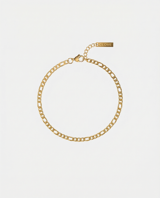 FIGARO BRACELET 3MM | 18K GOLD