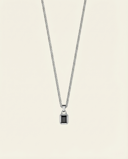 NETHER GEMSTONE CHAIN | SILVER