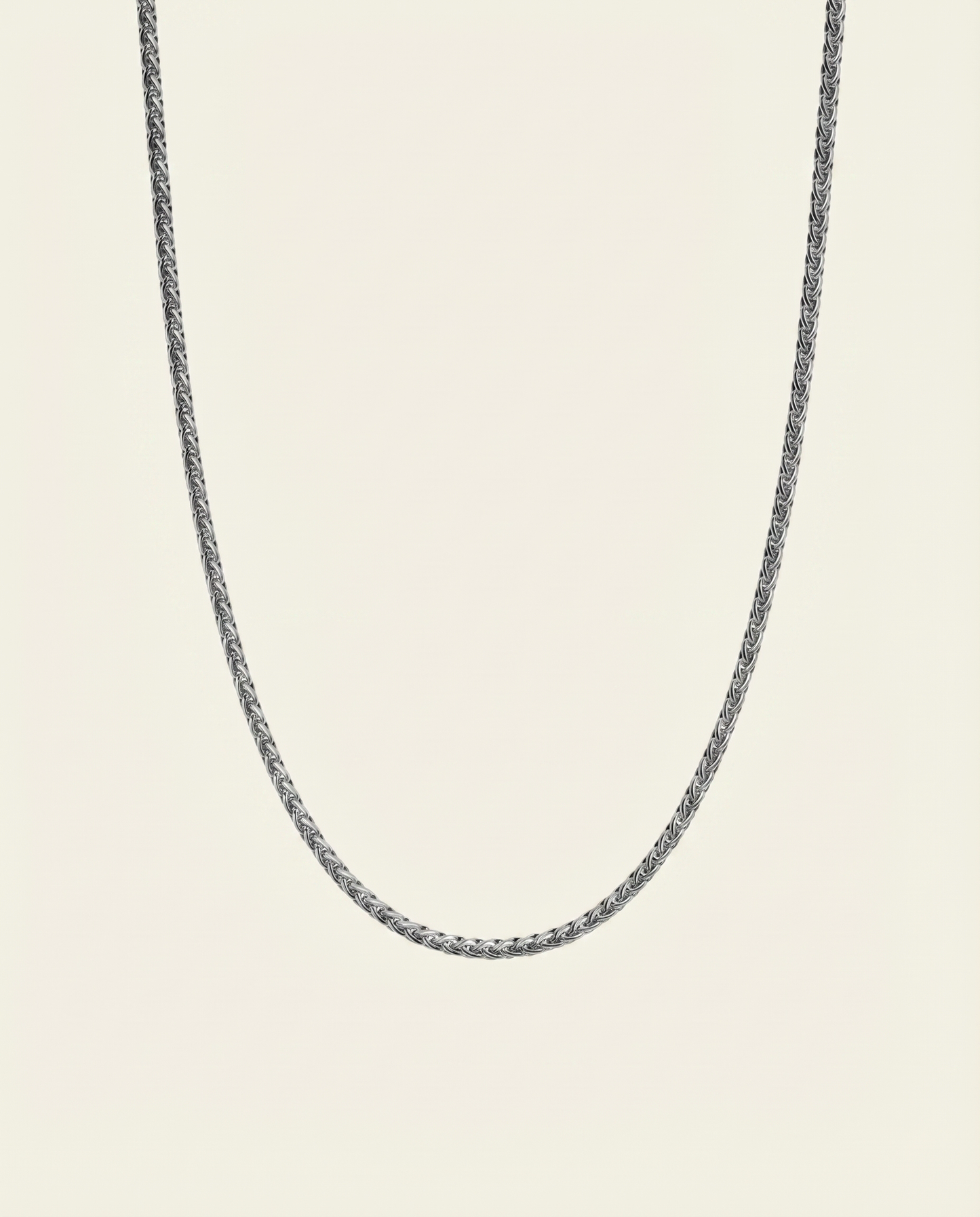 WHEAT CHAIN 3MM | Silver