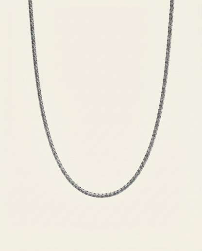 WHEAT CHAIN 3MM | Silver