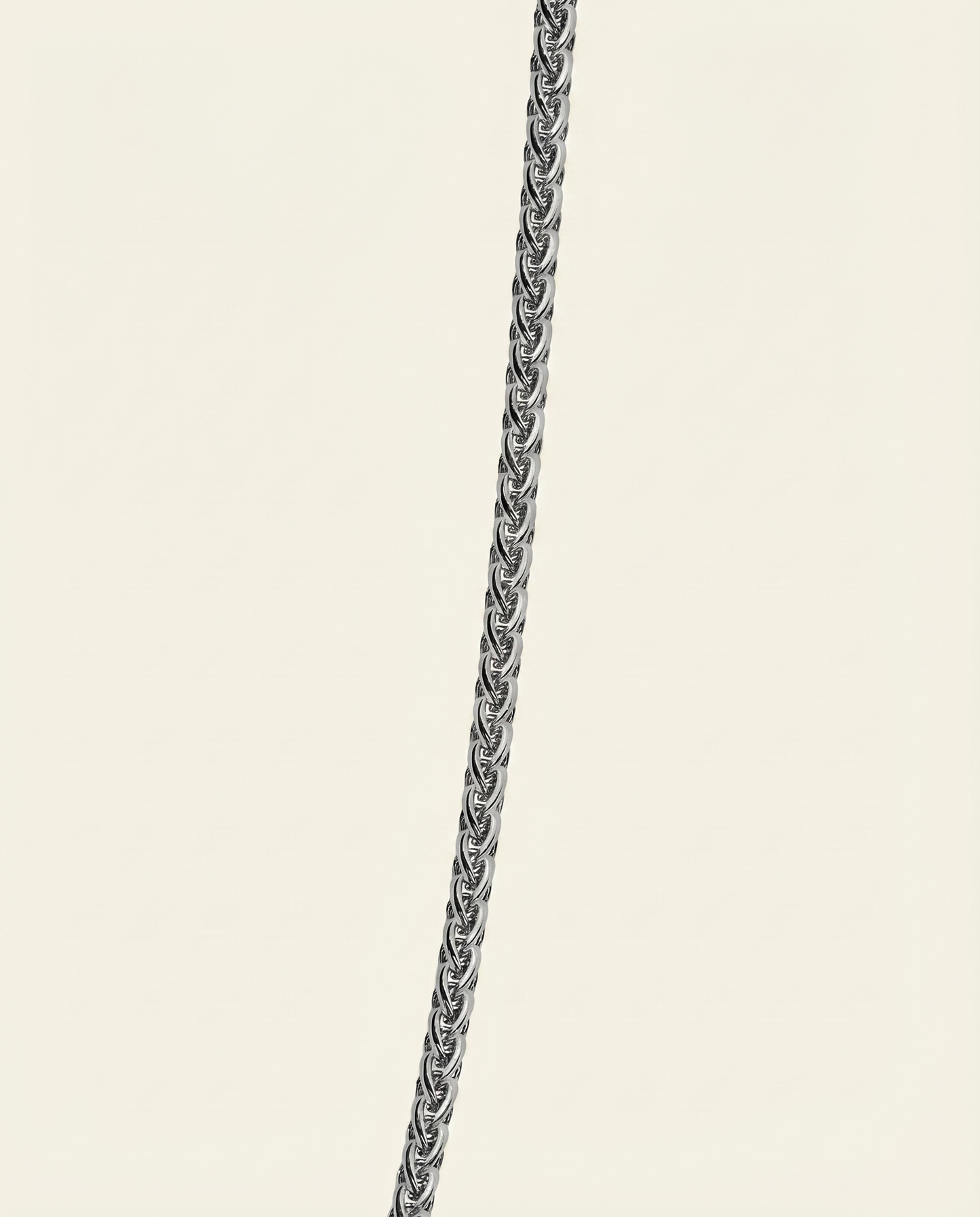 WHEAT CHAIN 3MM | Silver