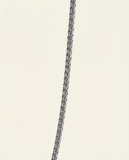 WHEAT CHAIN 3MM | Silver