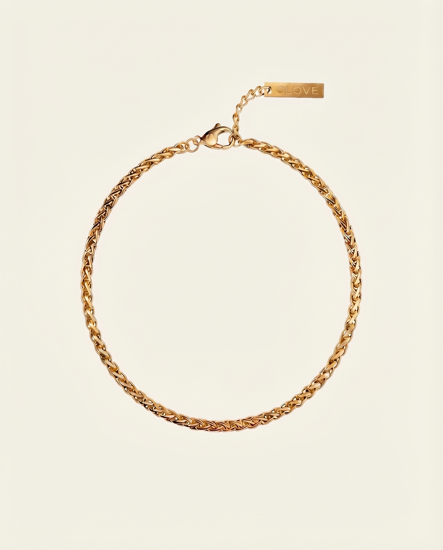 WHEAT BRACELET 3MM | 18K GOLD