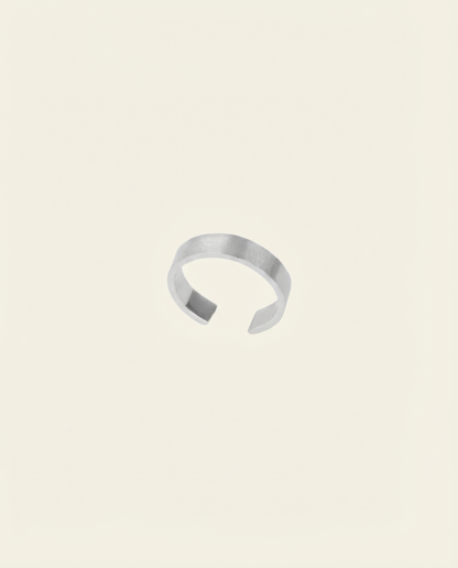 UNISIZE SPLITTER RING | SILVER