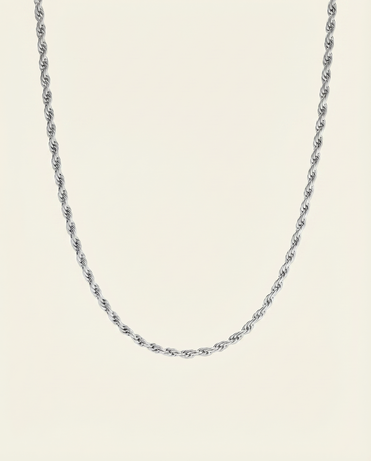 ROPE CHAIN 3MM | SILVER