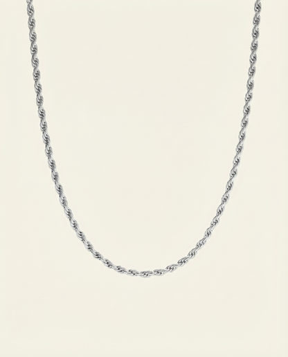 ROPE CHAIN 3MM | SILVER