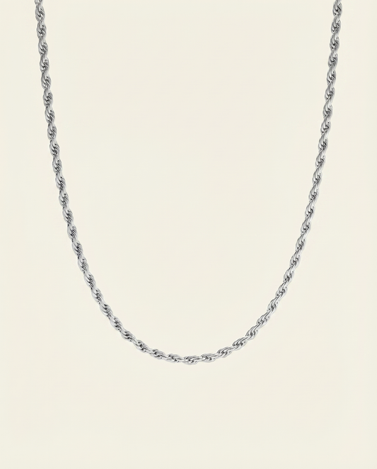 ROPE CHAIN 3MM | SILVER