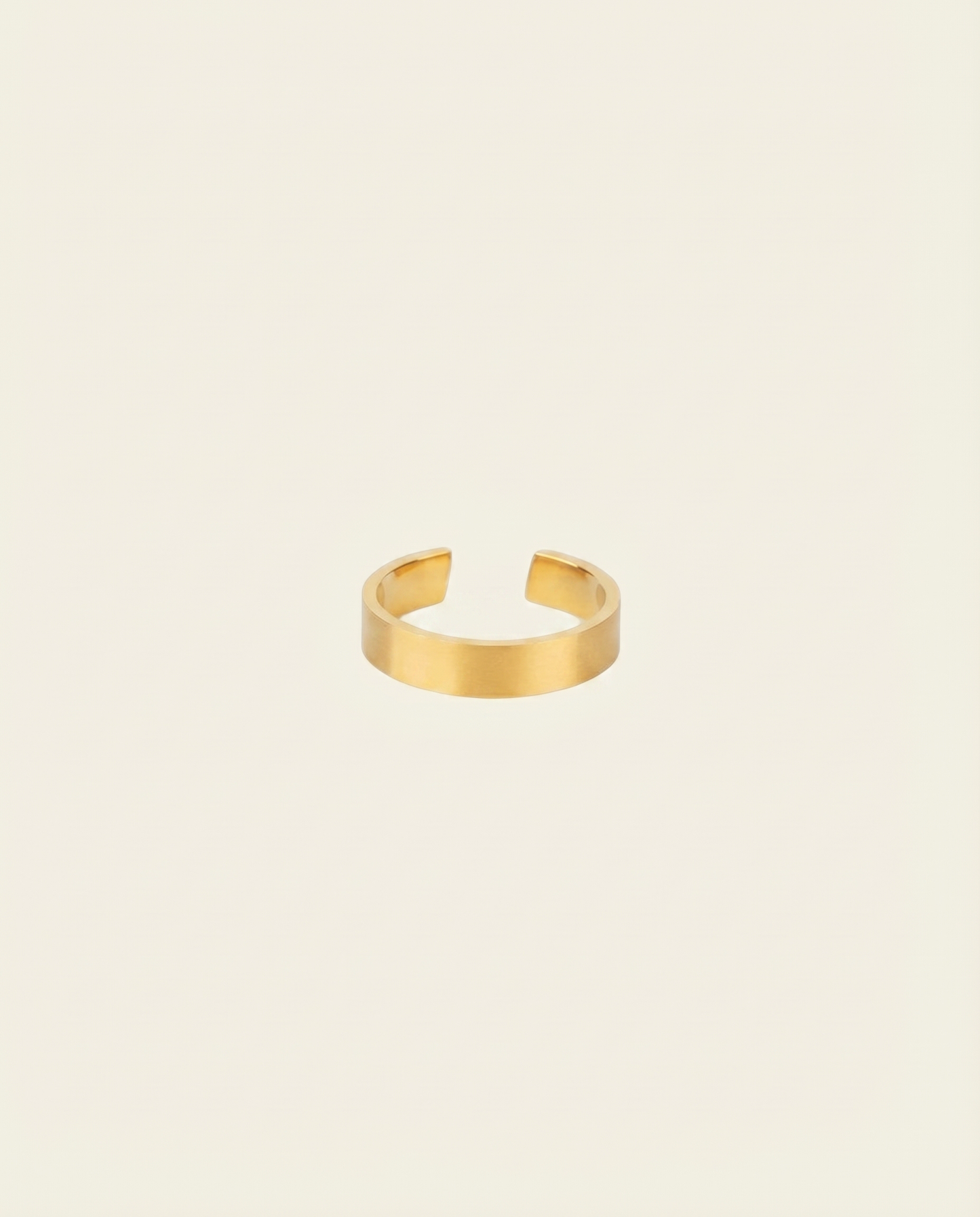 UNISIZE SPLITTER RING | 18K GOLD