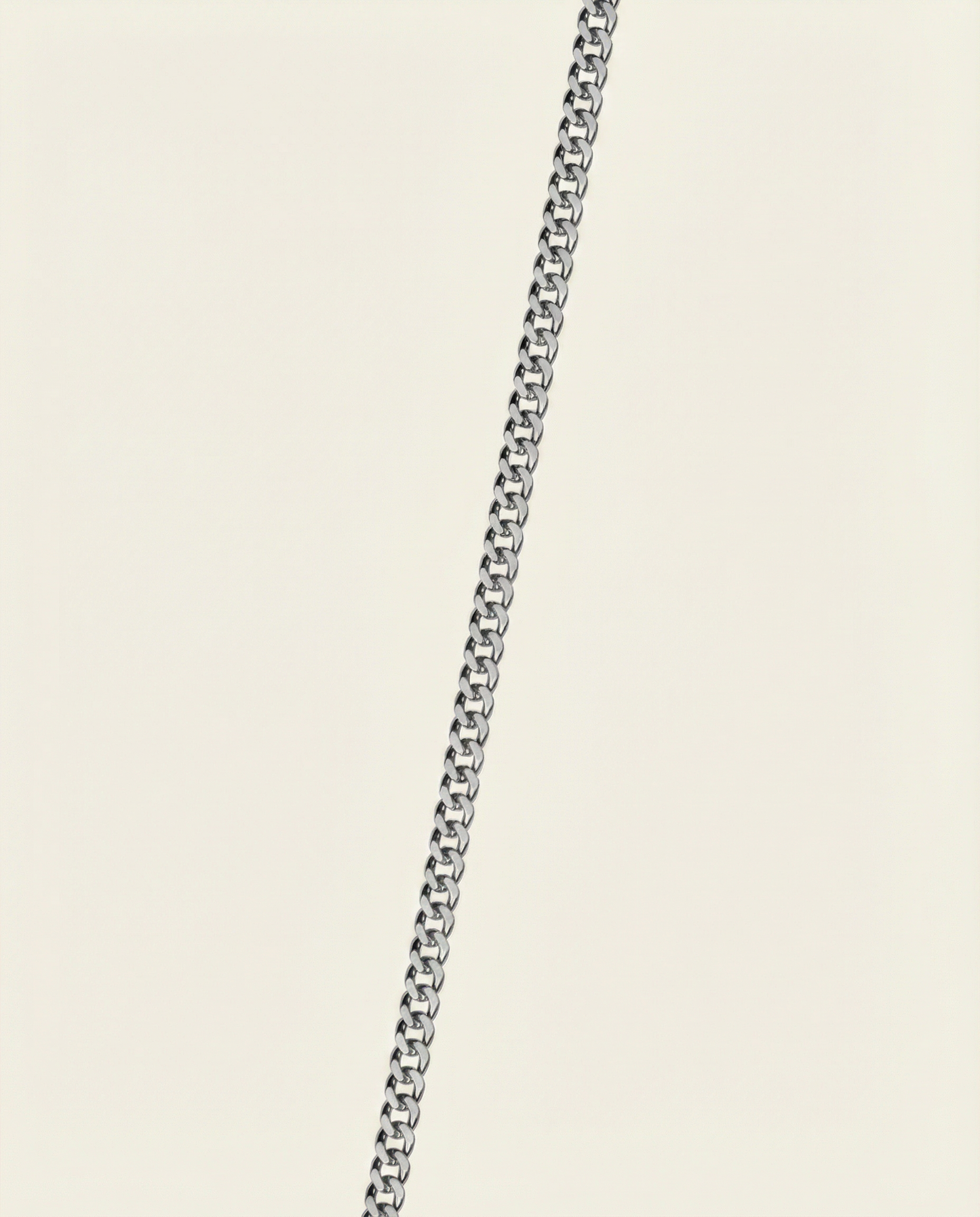 TIDE GEMSTONE CHAIN | SILVER