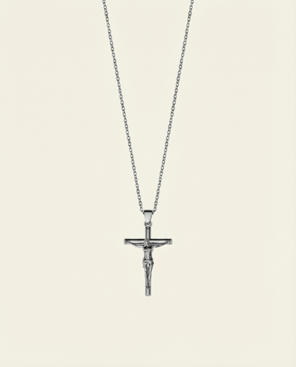 CRUCIFIX CHAIN | Silver