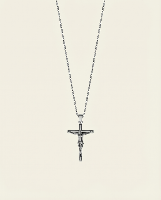 CRUCIFIX CHAIN | Silver