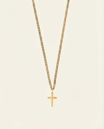 CROSS CHAIN | 18K GOLD