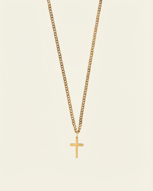 CROSS CHAIN | 18K GOLD