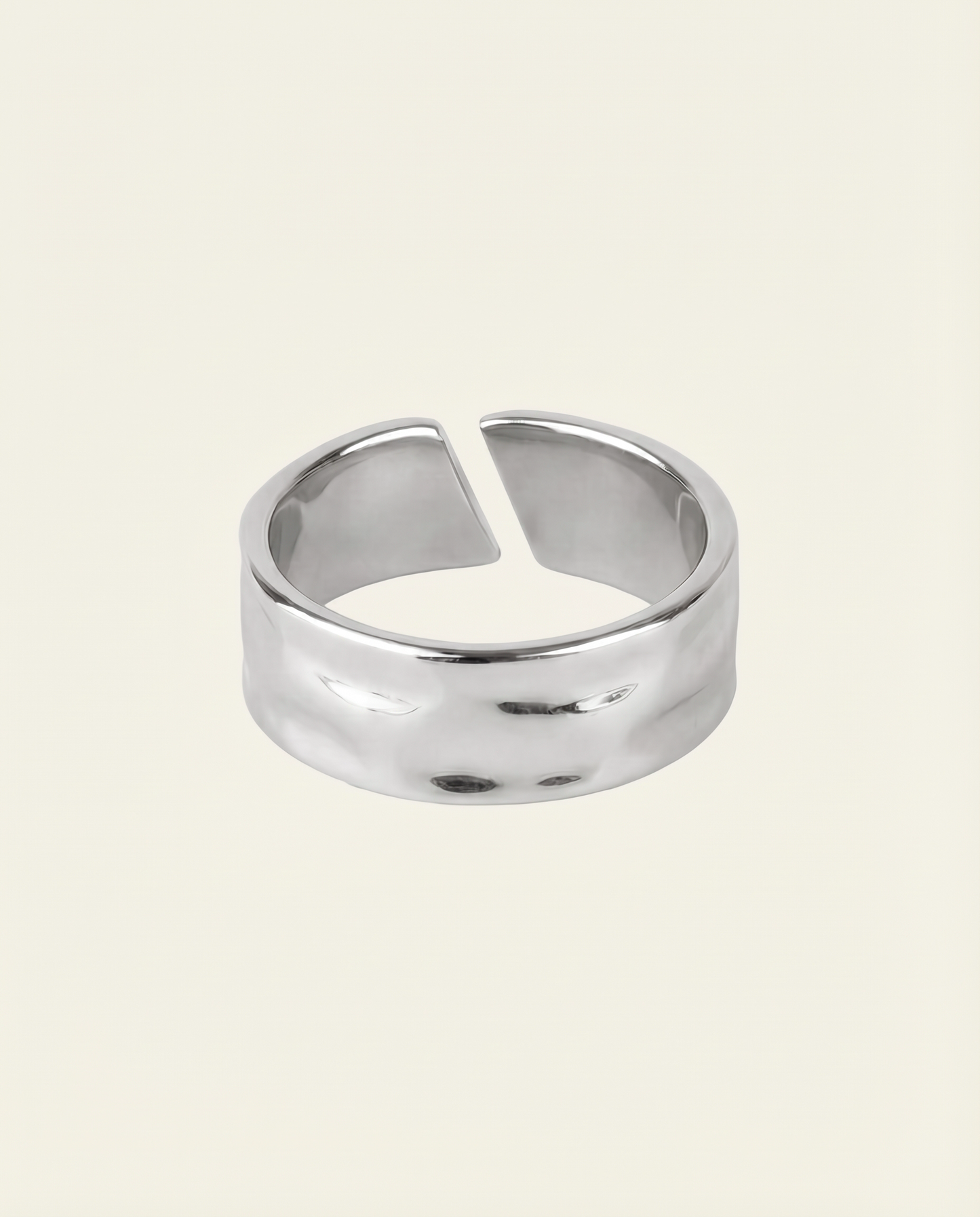 UNISIZE LIQUID RING | SILVER