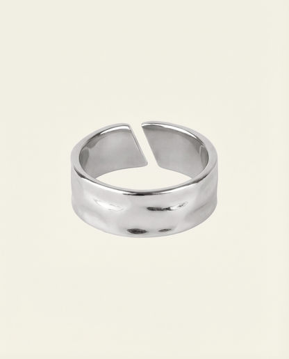 UNISIZE LIQUID RING | SILVER