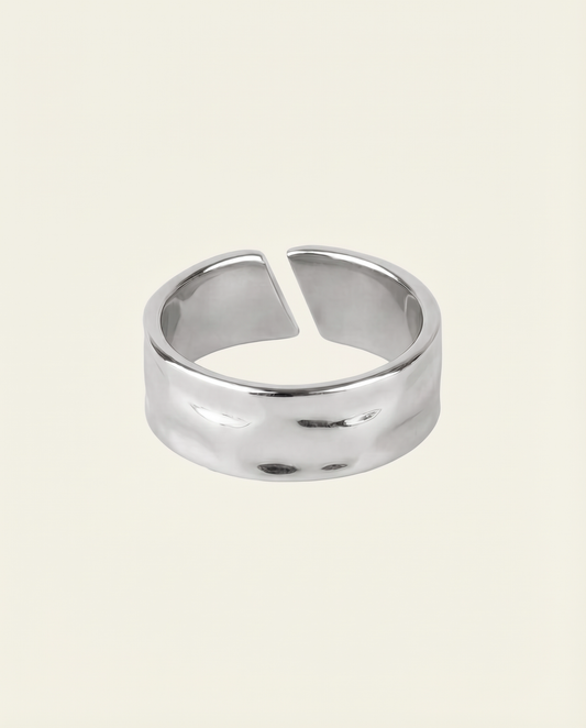 UNISIZE LIQUID RING | SILVER