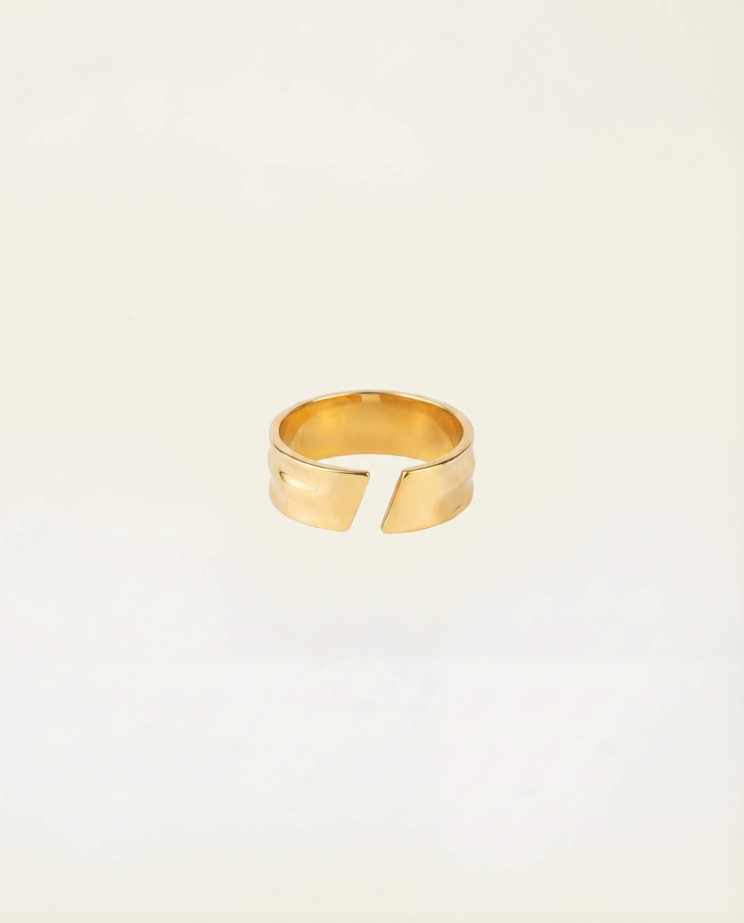 UNISIZE LIQUID RING | 18K GOLD
