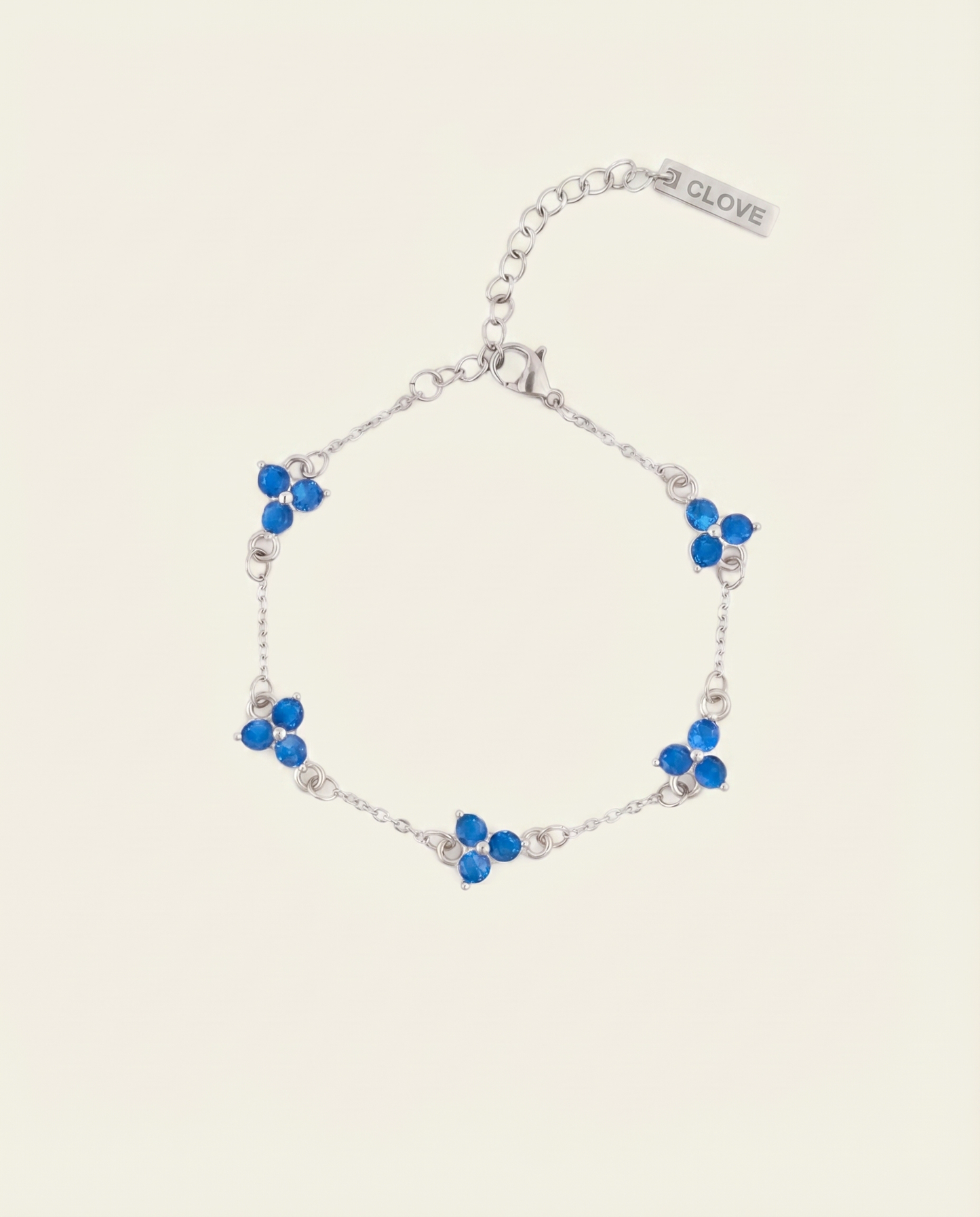 TIDE CLOVER BRACELET | SILVER