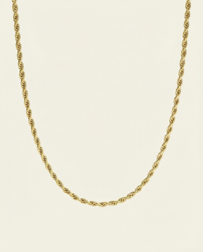 ROPE CHAIN 3MM | 18K GOLD