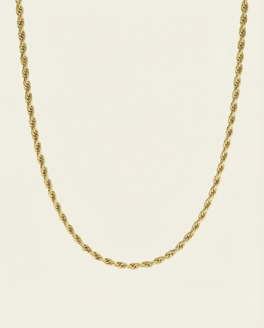 ROPE CHAIN 3MM | 18K GOLD