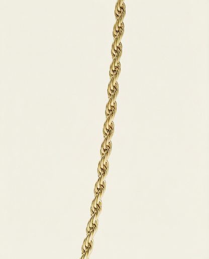 ROPE CHAIN 3MM | 18K GOLD