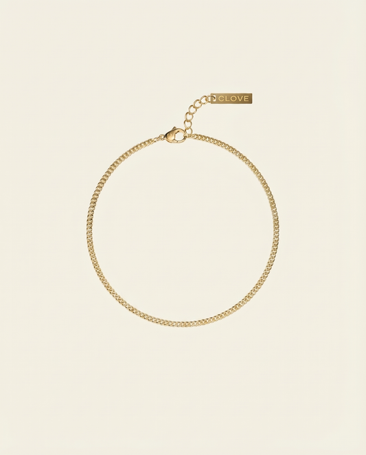 CUBAN BRACELET 1.8MM | 18K GOLD