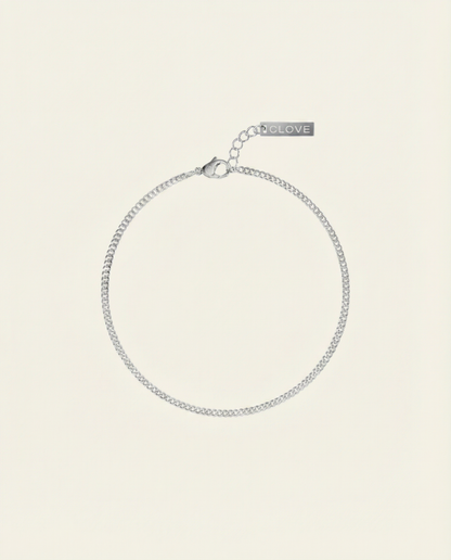 CUBAN BRACELET 1.8MM | SILVER