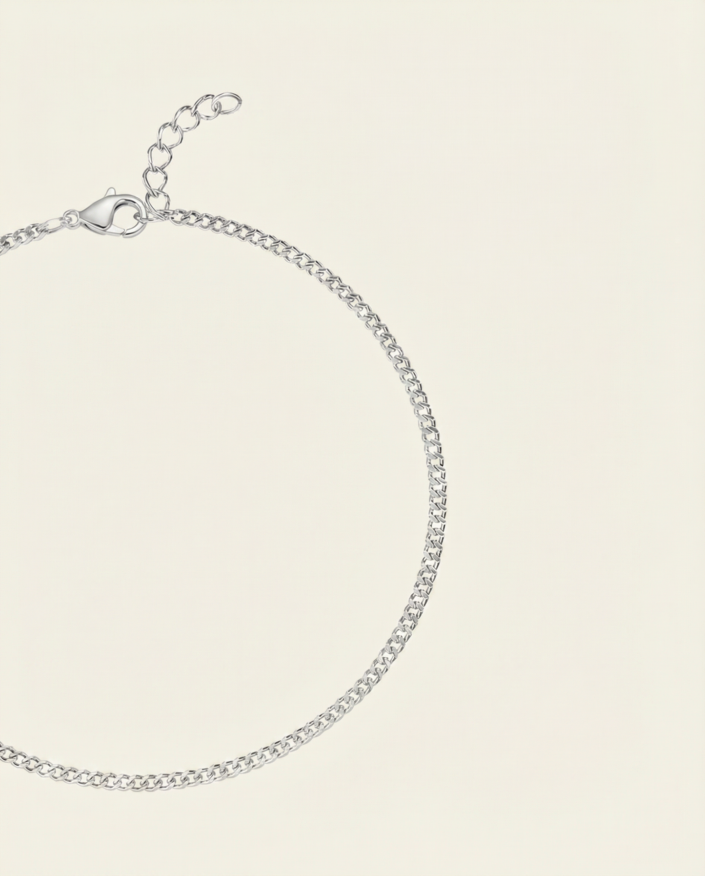 CUBAN BRACELET 1.8MM | SILVER