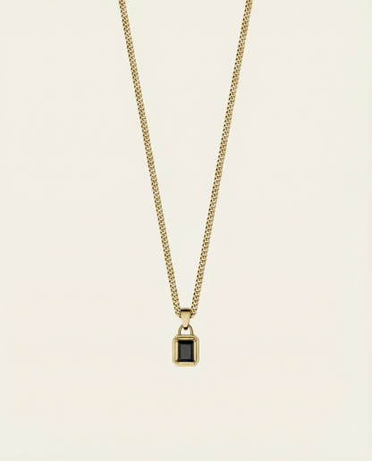NETHER GEMSTONE CHAIN | 18K GOLD