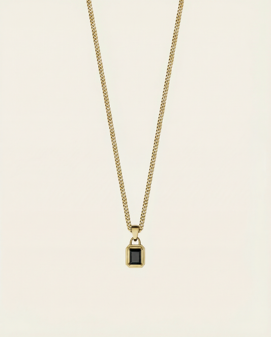 NETHER GEMSTONE CHAIN | 18K GOLD