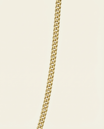 CUBAN CHAIN 3MM | 18K GOLD
