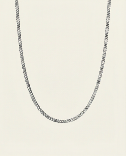 CUBAN CHAIN 3MM | Silver