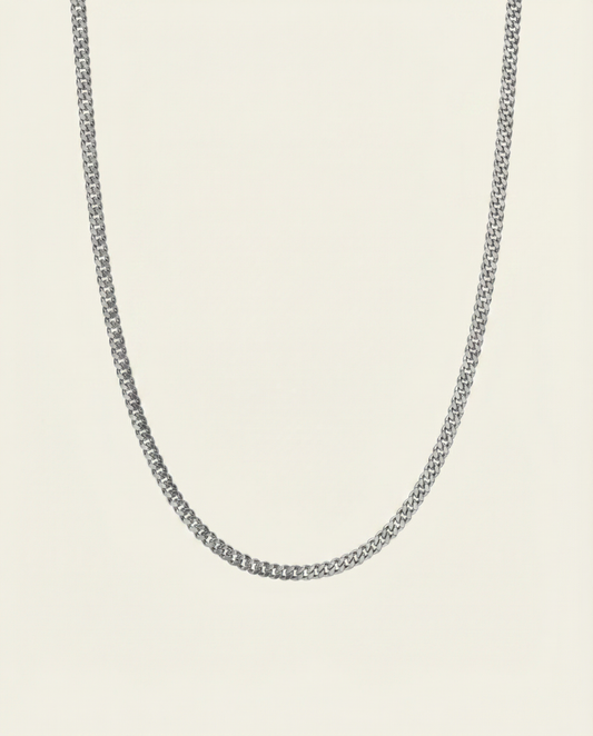 CUBAN CHAIN 3MM | Silver